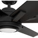 Melia 65 inch Matte Black Outdoor Ceiling Fan