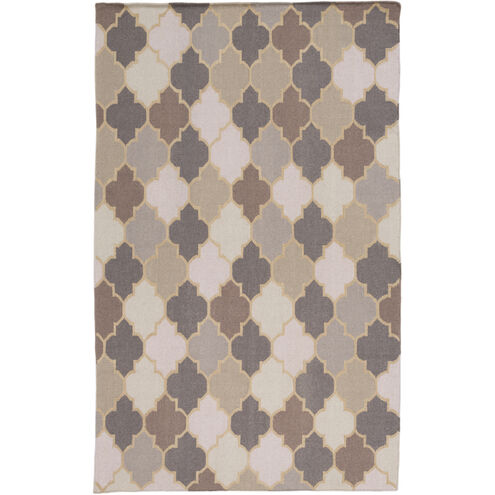 Nia 36 X 24 inch Medium Gray, Khaki, Lilac, Taupe, Cream Rug