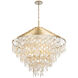 Kalani 16 Light 41 inch French Gold Chandelier Ceiling Light, Smithsonian Collaboration