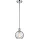 Ballston Athens Water Glass 1 Light 6 inch Polished Chrome Mini Pendant Ceiling Light