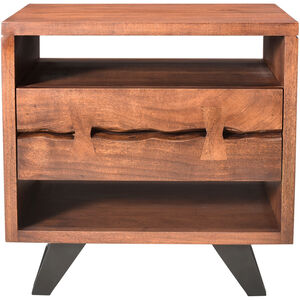 Madagascar 22 X 22 inch Brown Nightstand