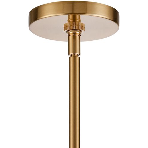 Jayden 6 Light 24.25 inch Lacquered Gold Chandelier Ceiling Light
