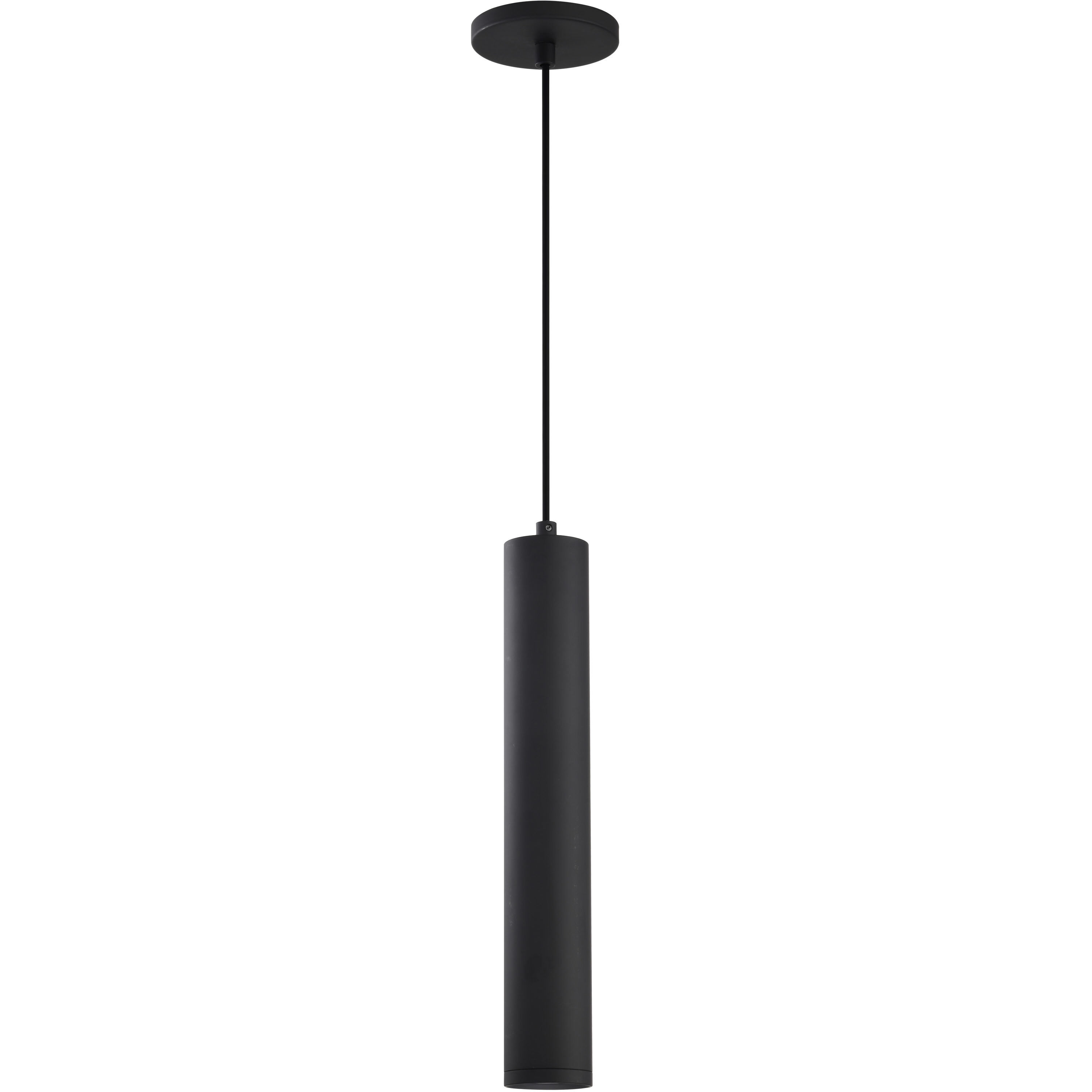 Century LED 2.56 inch Matte Black Pendant Ceiling Light
