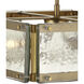 Countervail 4 Light 17.75 inch Antique Brass Semi-Flush Mount Ceiling Light