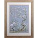 Florals Collection Blue Framed Art
