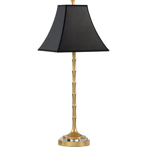Wildwood 31 inch 100 watt Gold Leaf Table Lamp Portable Light
