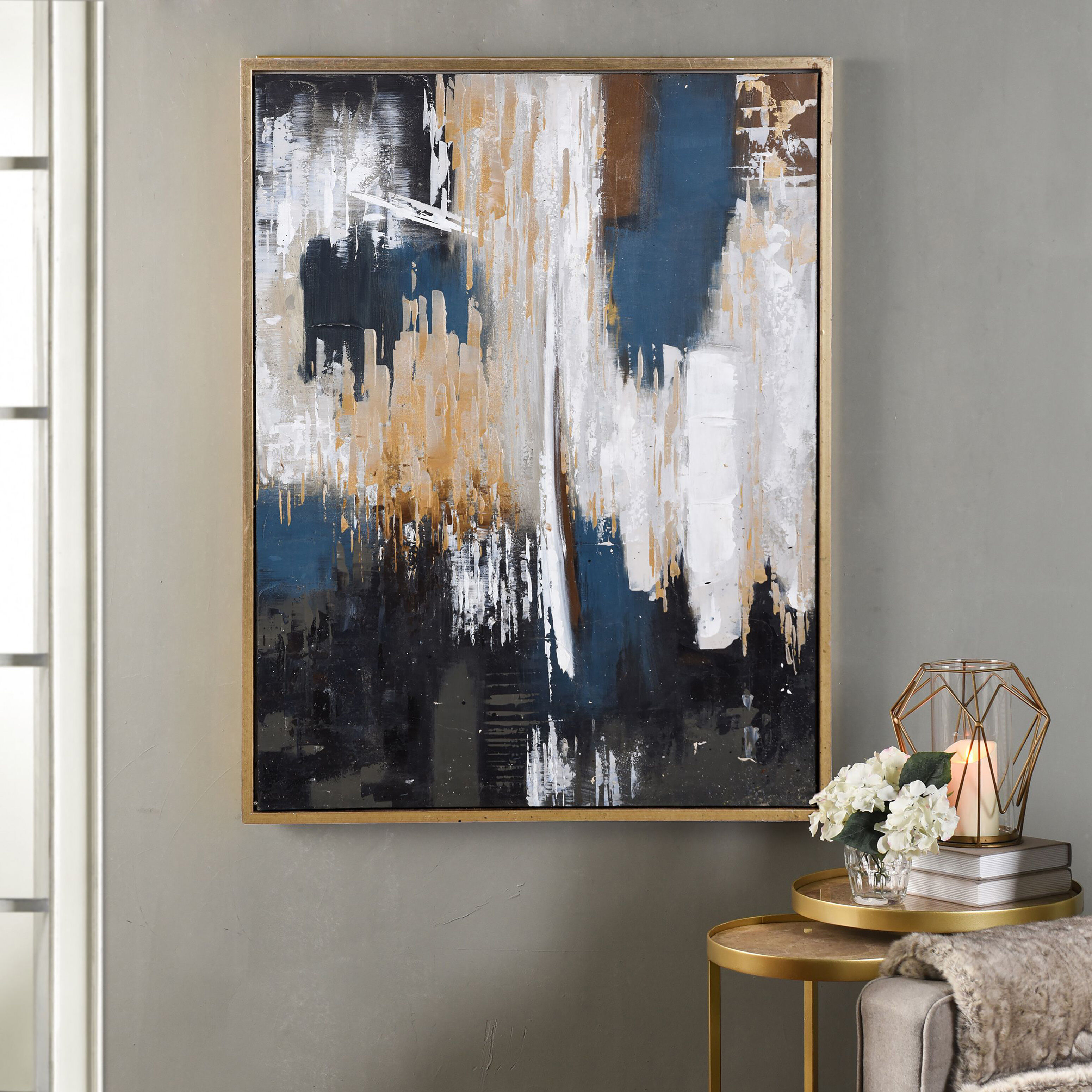 Apollo 44 X 34 inch Framed Canvas Wall Art