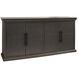 Points 80 X 17 inch Smokey Gray Credenza