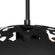 Gordy 1 Light Black Cord Pendant Ceiling Light