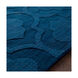 Central Park 72 X 48 inch Dark Blue Rugs, Rectangle