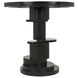 Hugo 28 X 28 inch Hand Rubbed Black Side Table