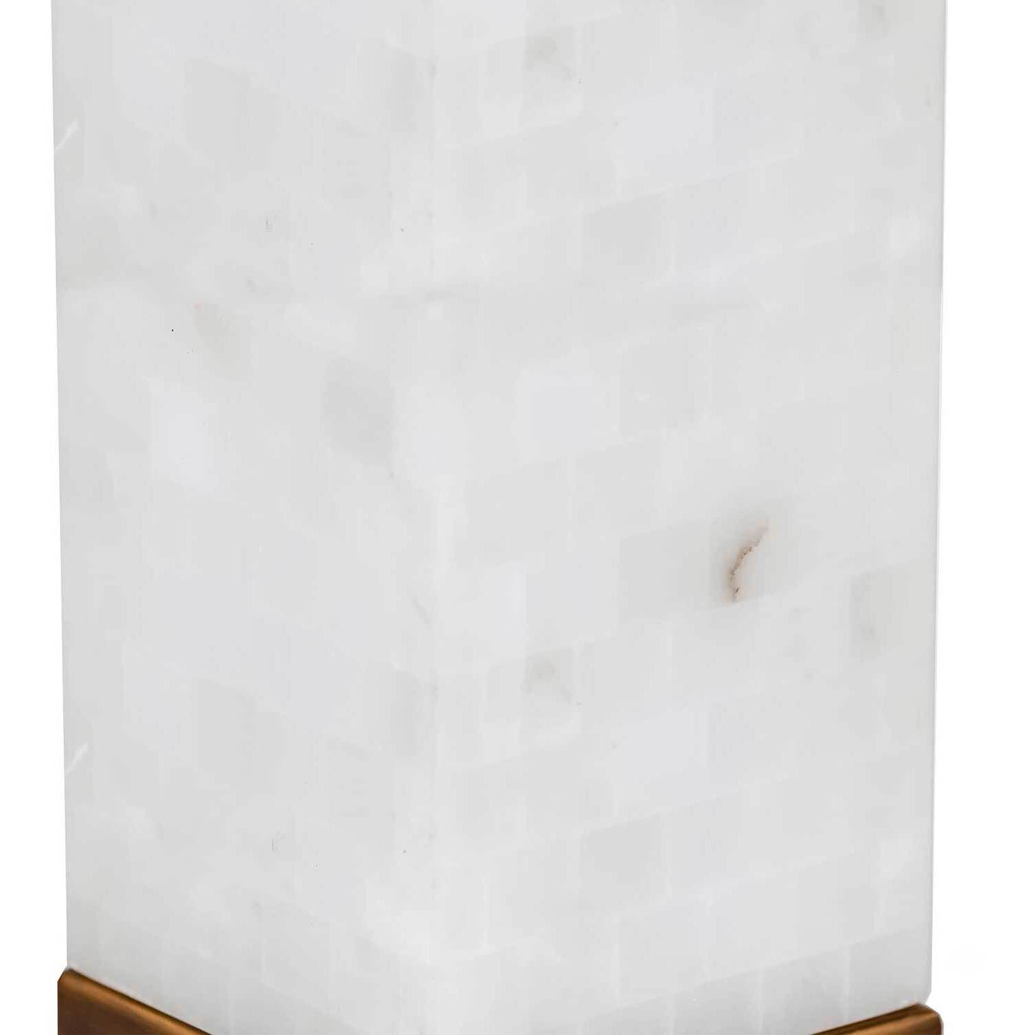 Geneva 37.25 inch Antique Brass Table Lamp Portable Light