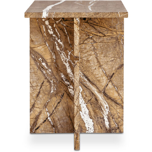 Blair 20 X 14 inch Gold Accent Table, Outdoor Use