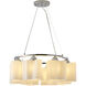 Canada 8 Light 27.5 inch Chrome Chandelier Ceiling Light