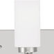 West Lake 6 Light 47 inch Brushed Nickel Vanity Sconce Wall Light