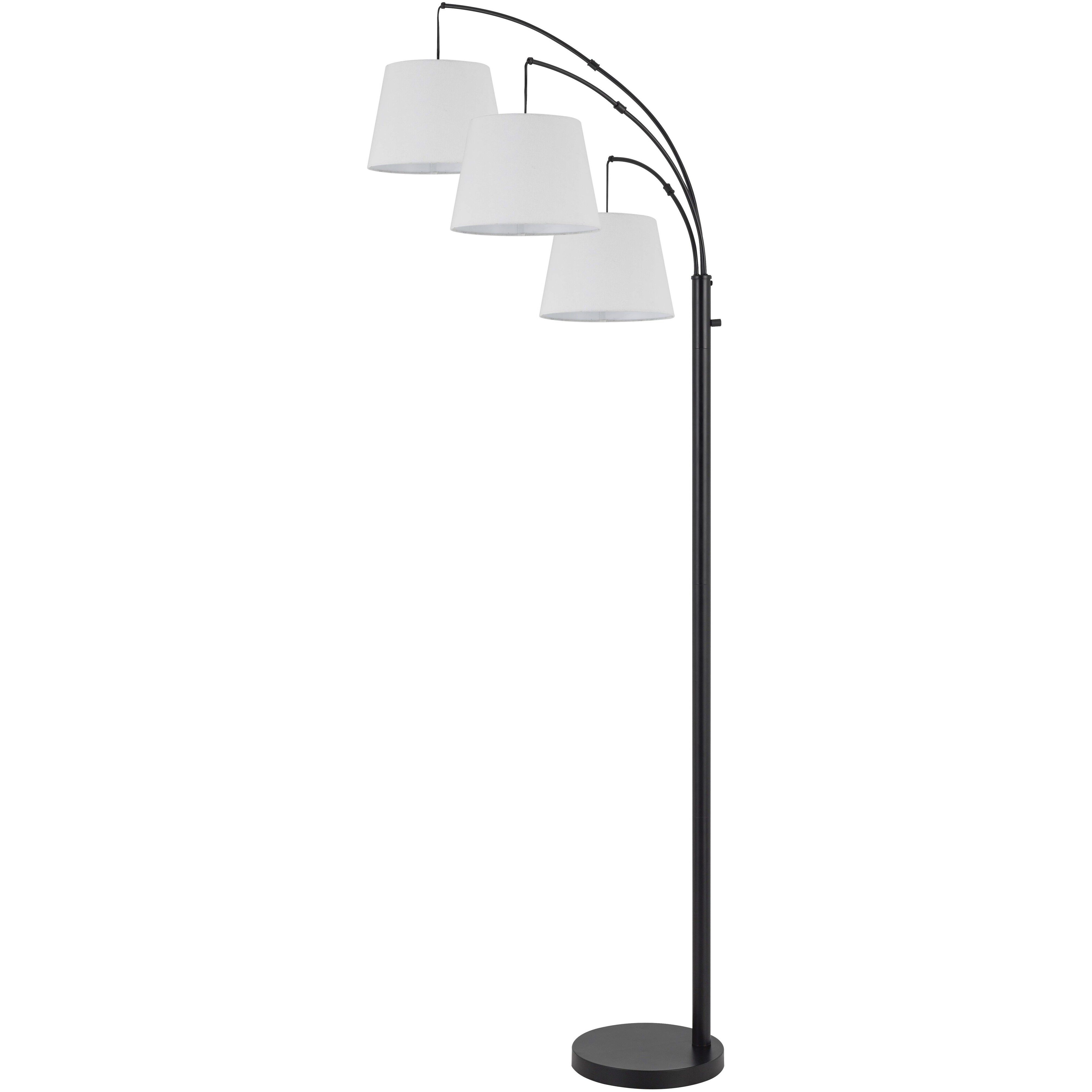 Vardon 83.5 inch 60.00 watt Black Floor Lamp Portable Light