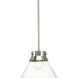 Olive Ridley 1 Light 11.75 inch Brushed Nickel Semi-Flush Convertible Ceiling Light, Design Series