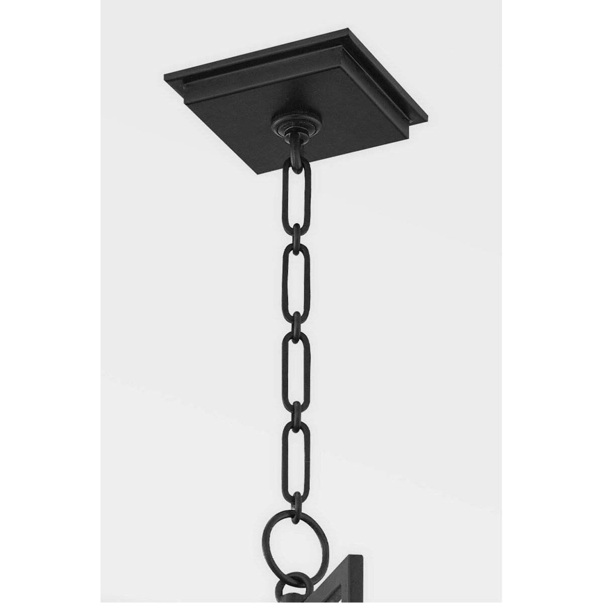 Middleborough 4 Light 10 inch Aged Iron Pendant Ceiling Light, Small