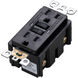 Outlet 125 Black Module, Duplex GFCI