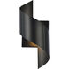 Raine 13 inch Black Outdoor Wall Light