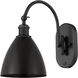 Ballston Dome LED 7.5 inch Matte Black Sconce Wall Light