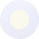 Low Profile LED 5 inch White Disk Light