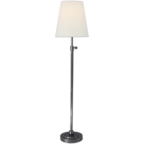 Thomas O'Brien Bryant 24.5 inch 60 watt Antique Silver Table Lamp Portable Light in Linen