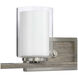 Mast 4 Light 34 inch Brushed Nickel Bath Vanity Wall Light