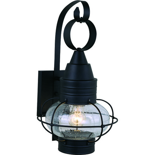 Chatham LED 18 inch Textured Black Outdoor Wall