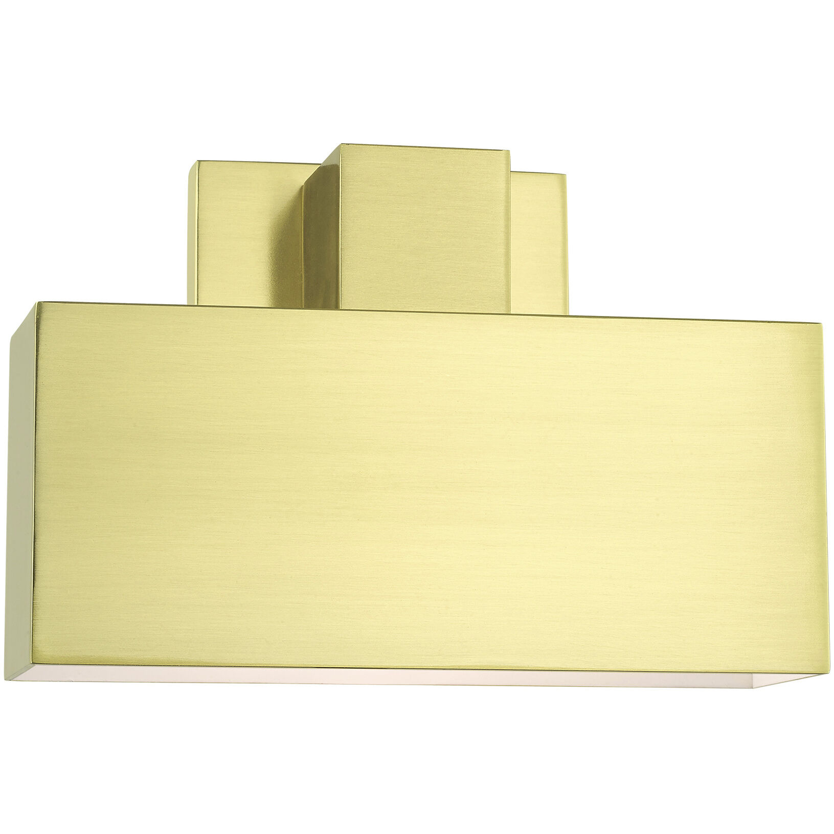 Lynx 1 Light 6 inch Satin Brass Outdoor ADA Wall Sconce