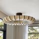 Chambers 10 Light Ivory Flush Mount Ceiling Light