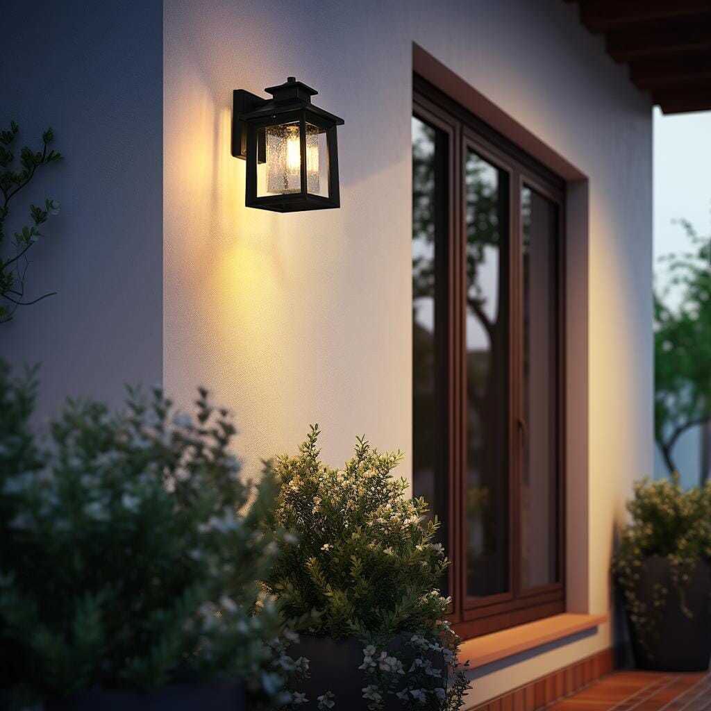 Judson 1 Light 12 inch Black Outdoor Wall Sconce
