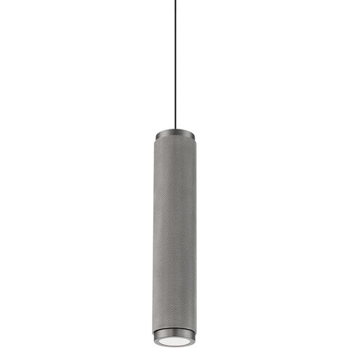 Burning Man 1 Light 2.75 inch Antique Nickel Mini Pendant Ceiling Light