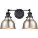 Haralson Vanity Light Wall Light in Charcoal