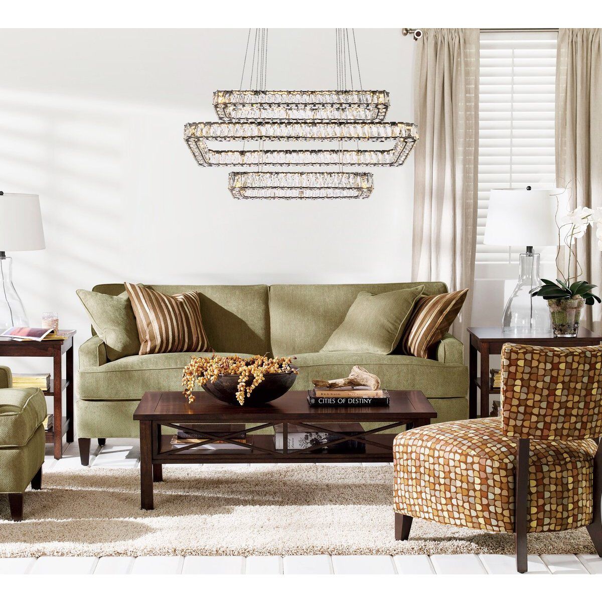 Monroe 3 Light 42 inch Black Pendant Ceiling Light