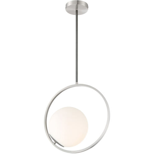 Equinox 1 Light 14 inch Black Pendant Ceiling Light