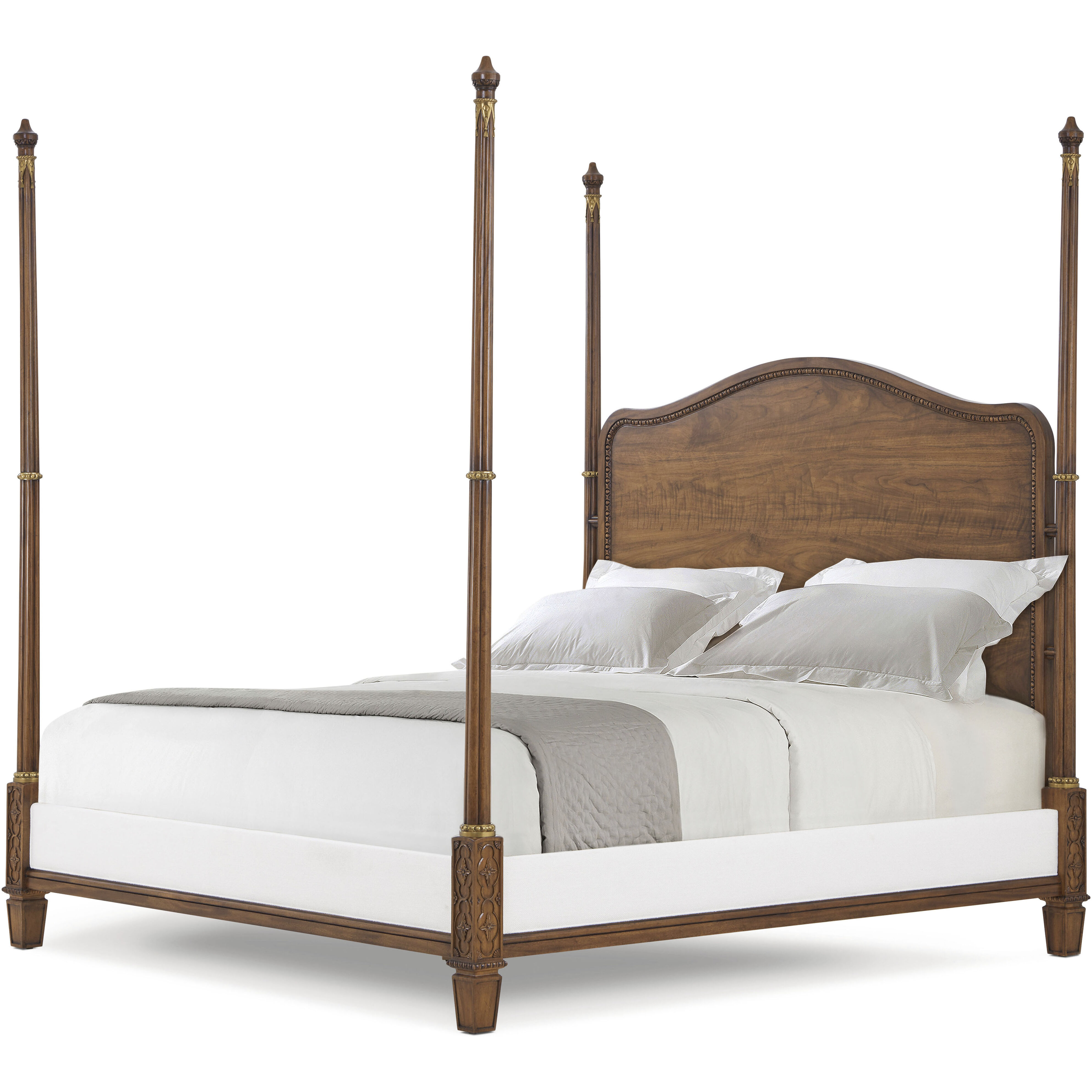 Dorset US Queen Bed, Wooden, Upholstered, Althorp Living History