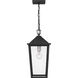 Stoneleigh 1 Light 9 inch Mottled Black Mini Pendant Ceiling Light