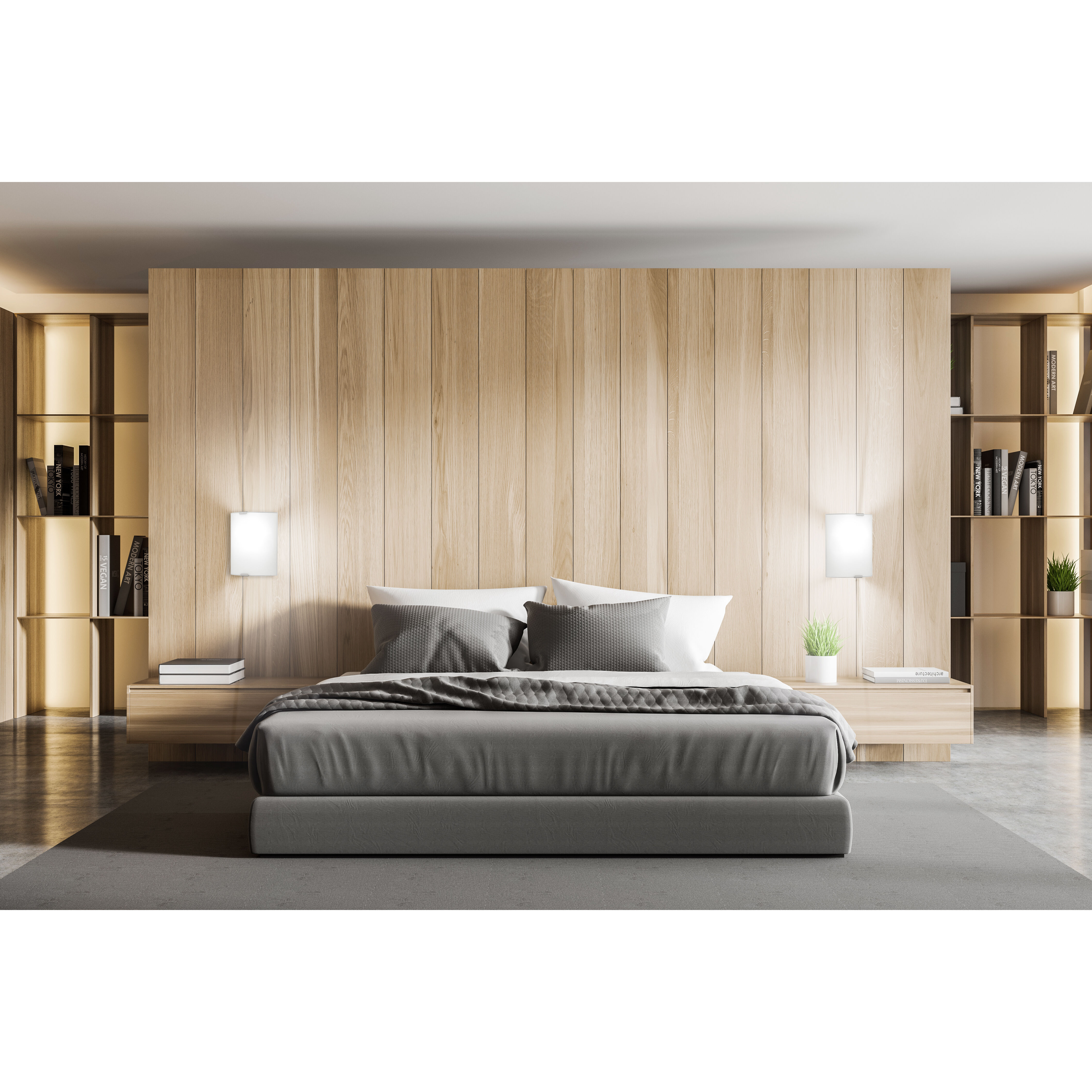 Grafik 1 Light 7.09 inch Chrome ADA Wall Light