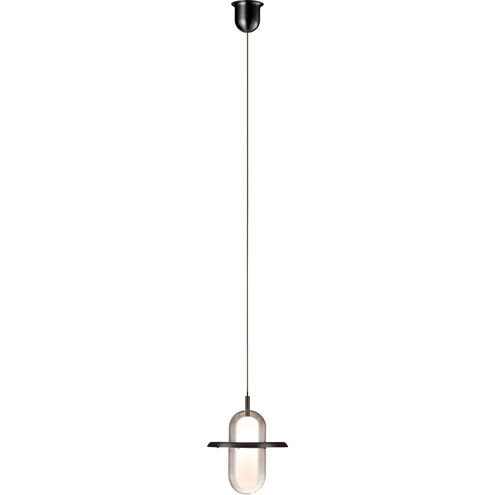 Lighthouse 12 inch Satin Dark Gray Pendant Ceiling Light