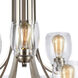Calistoga 9 Light 30.5 inch Brushed Nickel Chandelier Ceiling Light