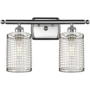 Nestbrook 2 Light 16 inch Satin Nickel Bath Vanity Light Wall Light