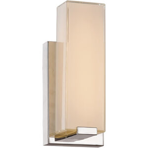 Patterson LED 4 inch Polished Chrome Wall Sconce Wall Light