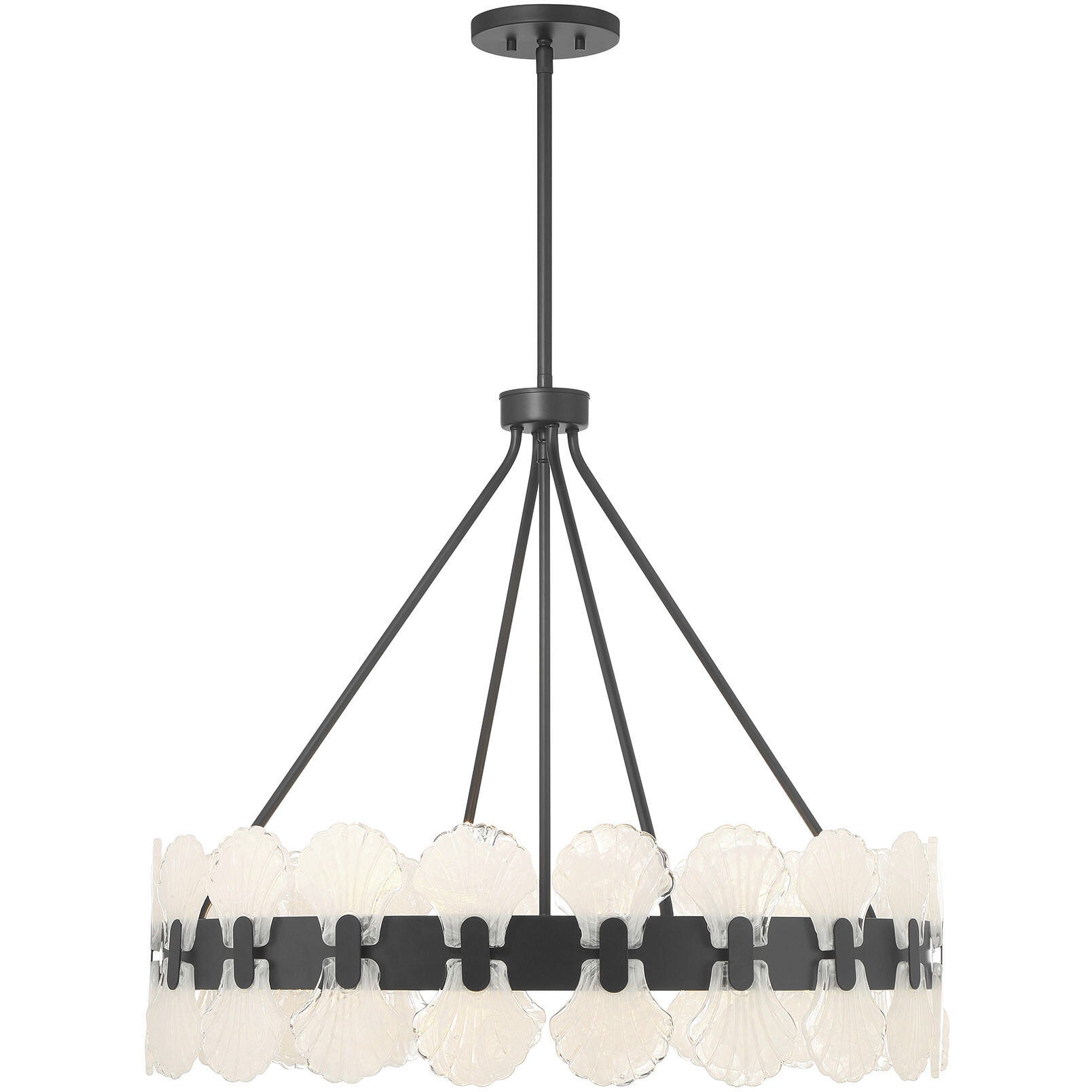 Bancroft 6 Light 30.00 inch Chandelier