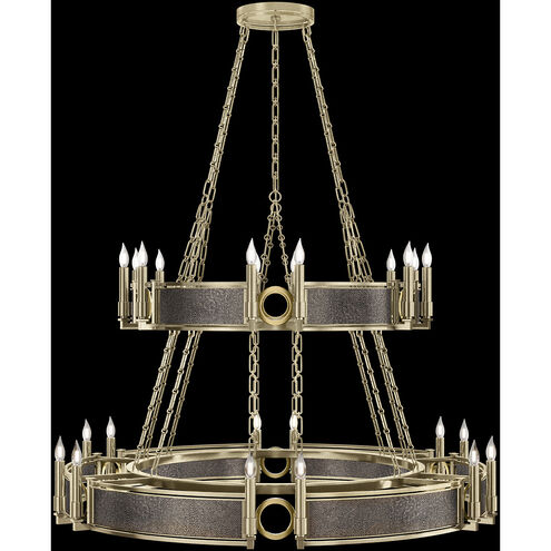 Mirage 24 Light 50 inch Gold Chandelier Ceiling Light