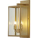 Canada 2 Light 21 inch Brass Outdoor Wall Sconce