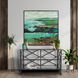 Doshi 51 inch Matte Black Rolling Console