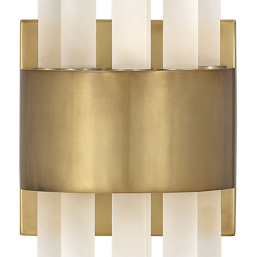 Trinity LED 5.5 inch Heritage Brass ADA Sconce Wall Light