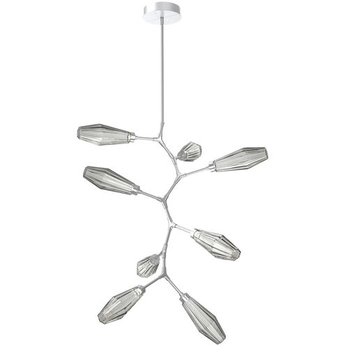 Aalto LED 37.1 inch Classic Silver Chandelier Ceiling Light, Modern Vine