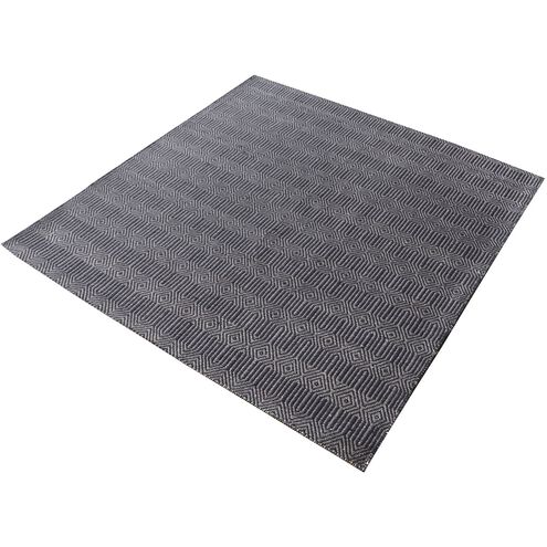 Ronal 16 X 16 inch Charcoal Rug